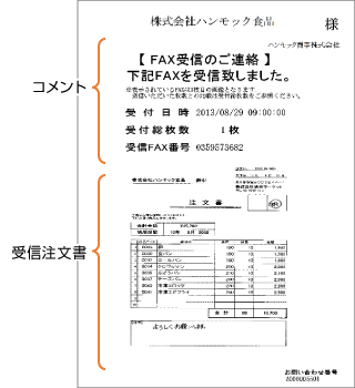 返信サンプル