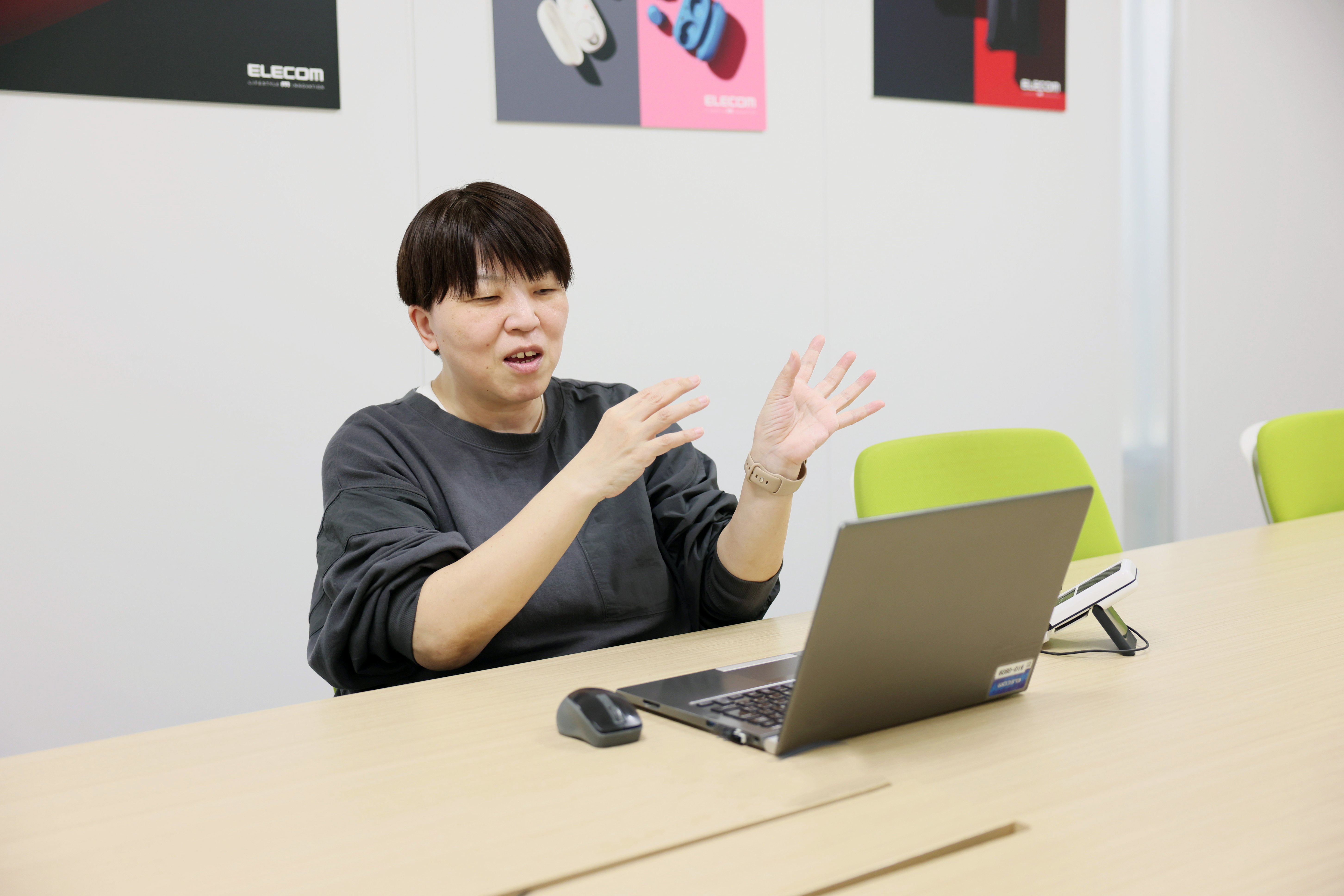 エレコム サポート＆サービス株式会社　インタビュー写真