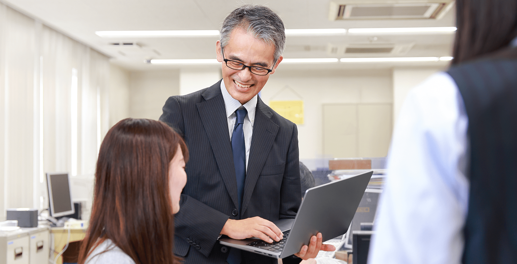 ミドリ安全株式会社　　インタビュー写真