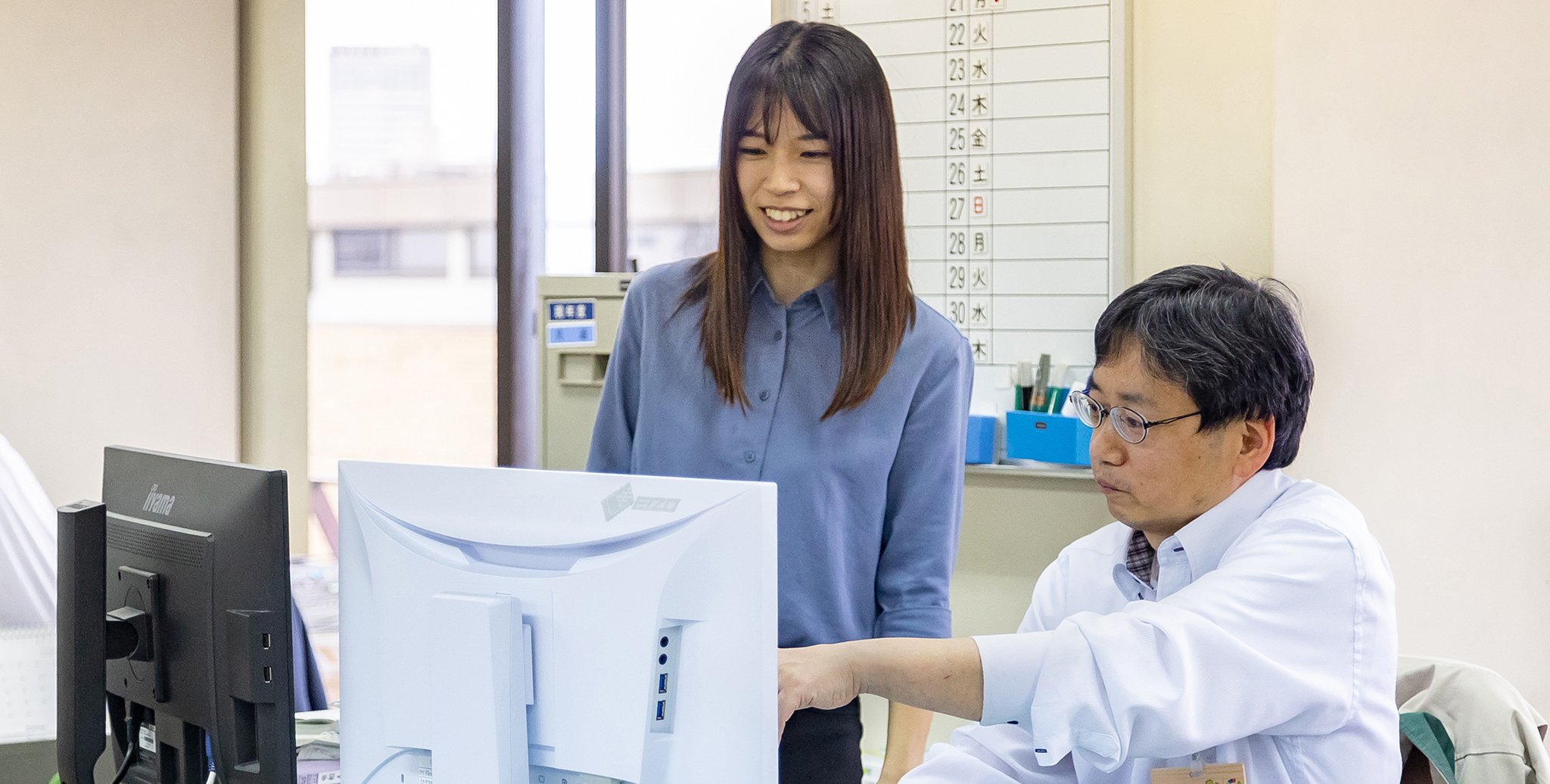 山形市役所　 インタビュー写真