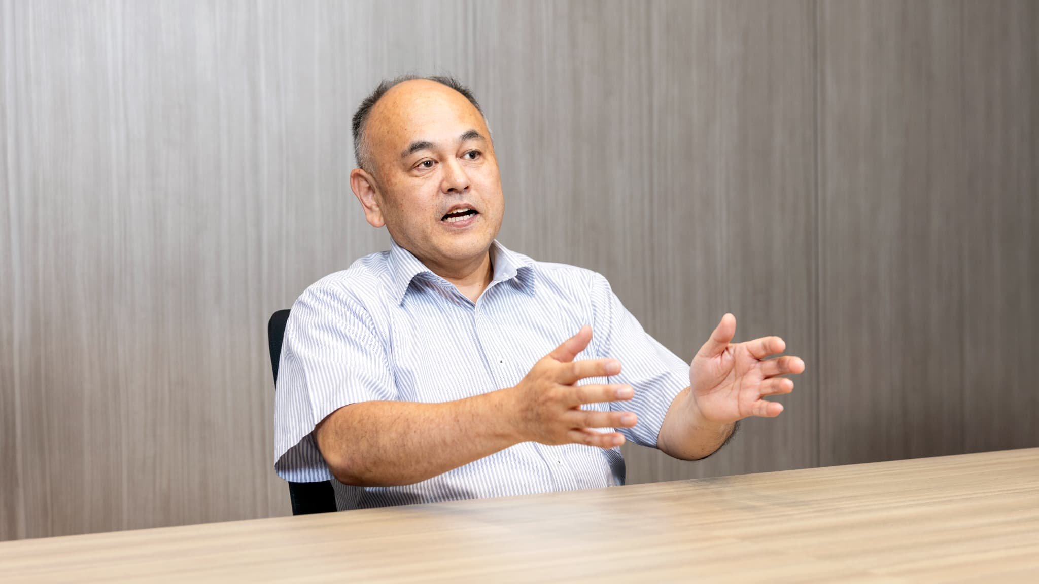 トヨタモビリティパーツ株式会社茨城支社　インタビュー写真