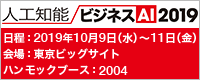 人工知能/ビジネスAI 2019