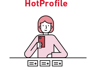 Just take a picture of the business cards to obtain both the company and contact person information