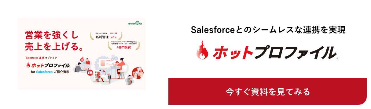ホットプロファイル for Salesforce